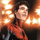 Peter Parker, revealed to the world as Spider-Man in Civil War #2.